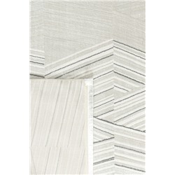Annot Halı - Beyaz/Gri - 155x225 cm
