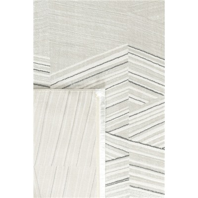 Annot Halı - Beyaz/Gri - 155x225 cm