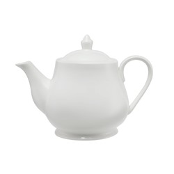 Чайник заварочный, 1 л, фарфор P, белый, White Basics, 63204
