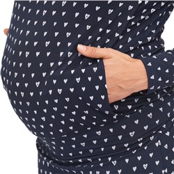 Damen Umstands-Jerseykleid mit Alloverprint