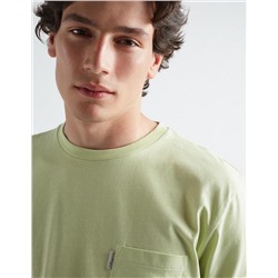 Pocket T-shirt, Men, Light Green