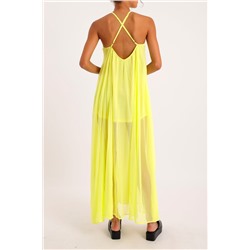 Vestido largo Amarillo