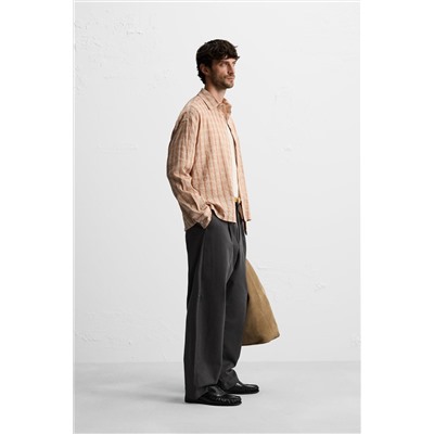 CAMISA TEXTURA CUADROS