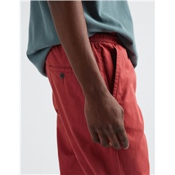 Slim Fit Chino Trousers, Men, Red
