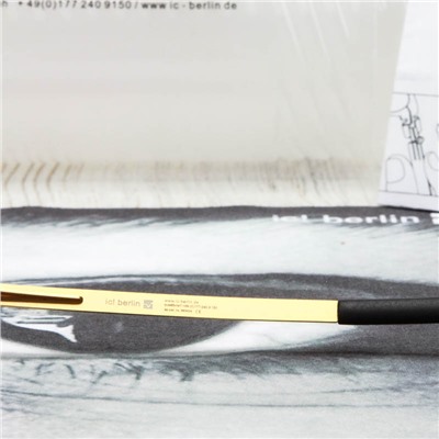 IB00013 - Оправа ic!Berlin Khamseen sun gold + футляр
