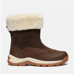 Women's White Ledge Waterproof Pull-On Snow Boot