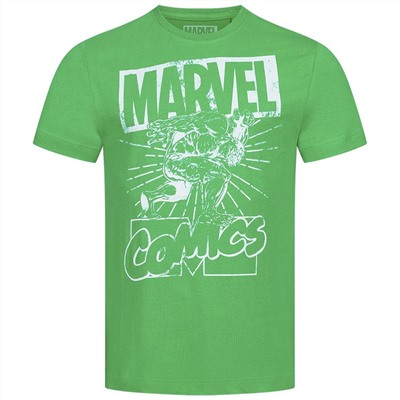 HULK Lift MARVEL Herren T-Shirt FBMTS307GRN