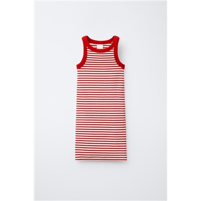VESTIDO RIB RAYAS