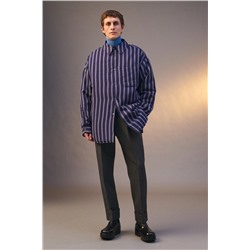SOBRECAMISA OVERSIZE RAYAS LIMITED EDITION