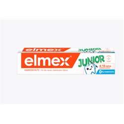 Zahnpasta Kinder Junior, 6 bis 12 Jahre, 75 ml