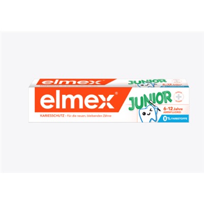 Zahnpasta Kinder Junior, 6 bis 12 Jahre, 75 ml