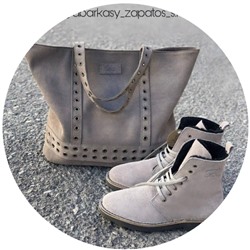 AB.Z. 27001/2 PERLA — С ДВОЙНЫМИ ШНУРКАМИ+Ab.Zapatos SHOPPER