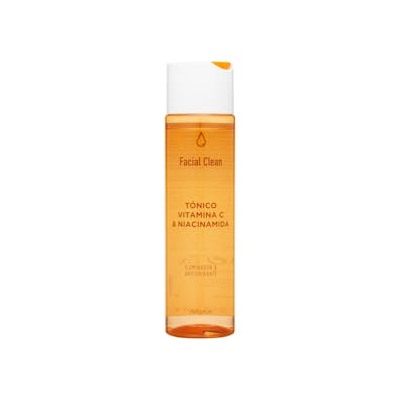 Tónico facial vitamina C y niacinamida Facial Clean Deliplus iluminador y antioxidante todo tipo de piel