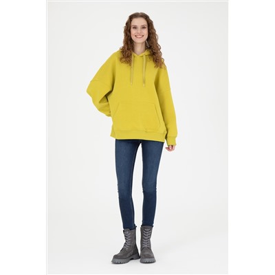 Kadın Fıstık Yeşili Sweatshirt