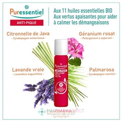 Puressentiel Anti-Pique Roller aux 11 Huiles Essentielles BIO 5ml