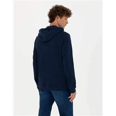 Lacivert Regular Fit Hırka