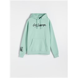 Hoodie mit künstlerischem Druck