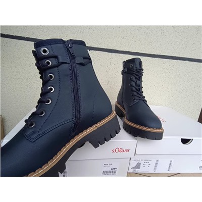 Демисезонные ботинки S'Olive*r. Экспорт в Германию.