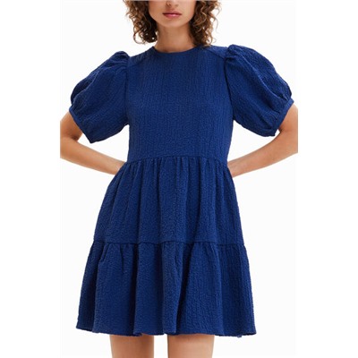 Vestido corto textura