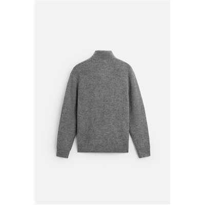 JERSEY CUELLO CREMALLERA TEXTURA