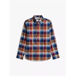 Regular Fit Plaid All-Day Shirt