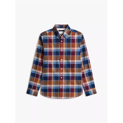 Regular Fit Plaid All-Day Shirt
