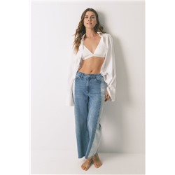 Sujetador halter FANTASTIC algodón blanco
