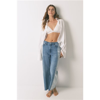 Sujetador halter FANTASTIC algodón marfil