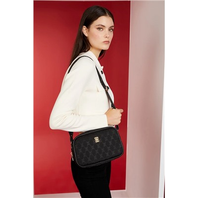 Pierre Cardin Siyah Kadın Omuz Çantası 05PO23K1669