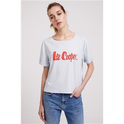 Lee Cooper Kadın Londons O Yaka T-Shirt A.Mavi 202 LCF 242026