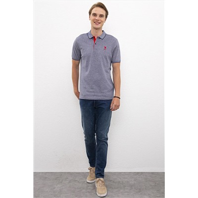 Erkek Lacivert Polo Yaka T-Shirt