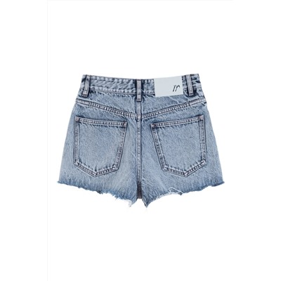 Short vaquero Azul