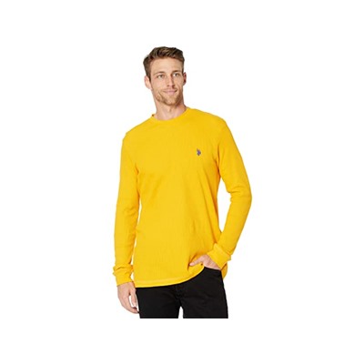 U.S. POLO ASSN. Long Sleeve Crew Neck Solid Thermal Shirt