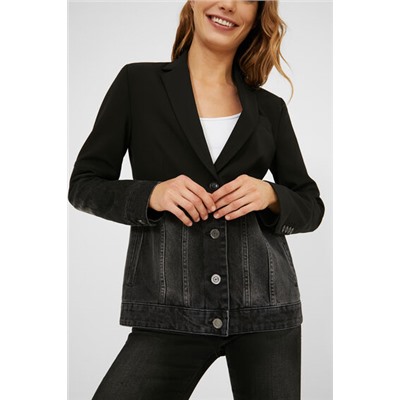 Blazer híbrida vaquera