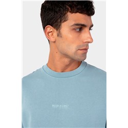 Sudadera Celeste