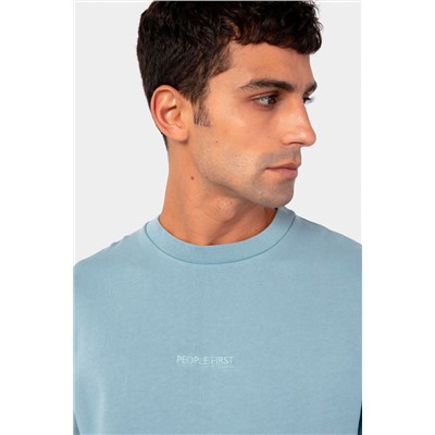 Sudadera Celeste