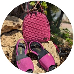 Ab. Zapatos 3106-8 magenta+AB.Z · Pelle · mochila 421 (650) FUXIA АКЦИЯ