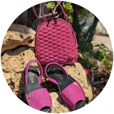 Ab. Zapatos 3106-8 magenta+AB.Z · Pelle · mochila 421 (650) FUXIA АКЦИЯ