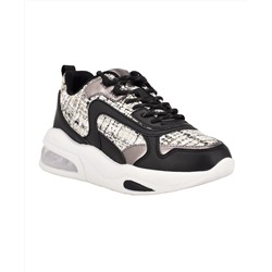 GUESS Women's Fever Lace Up Fashion Sneaker