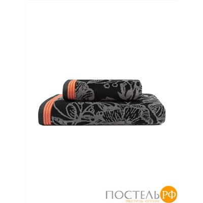 Полотенце велюровое Arya Dinis 70x140 Черный