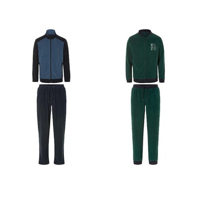 LIVERGY® Herren Hausanzug aus Fleece