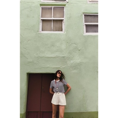 SHORT SLEEVE INTERLOCK T-SHIRT