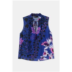 Blusa estampado jacquard