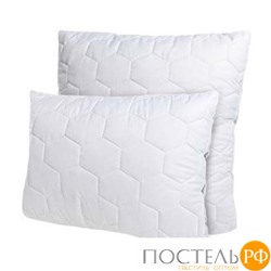 589014 Подушка 50*70 Mr & Mrs "HE" искуственный шелк тик 100% п/э