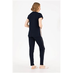 Kadın Lacivert Pijama Takımı