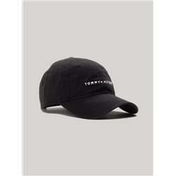 Embroidered Tommy Logo Baseball Cap
