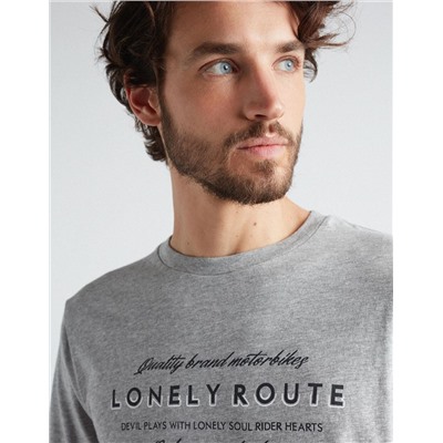 T-shirt, Men, Grey