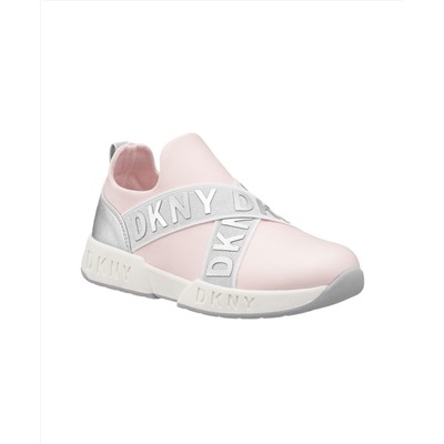DKNY Little Girls Slip On Sneaker