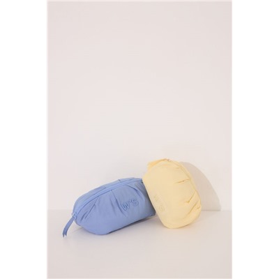Neceser mediano nube nylon amarillo