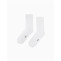 Calcetines Lisos, Hombre, Blancos